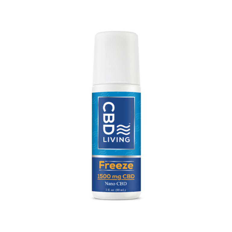 CBD Living 1500mg Freeze Roll On