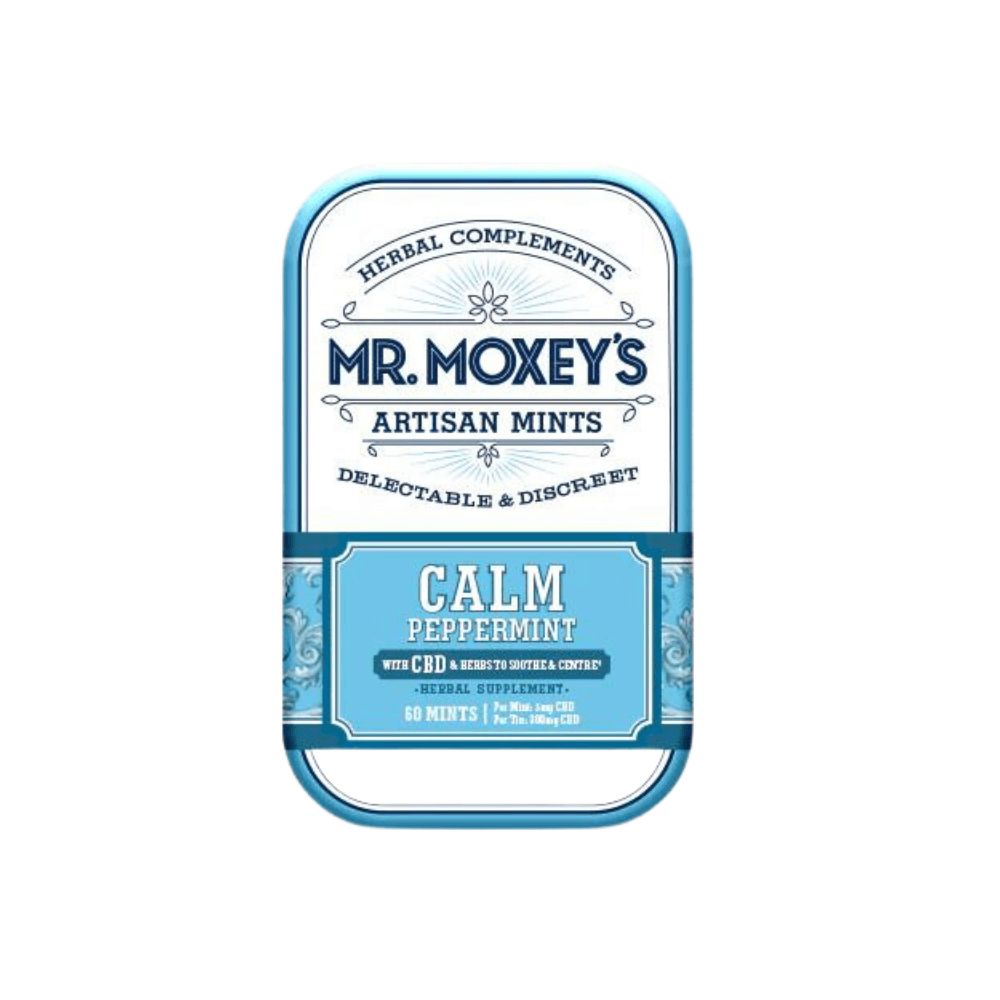 Mr. Moxey's Calm 5mg CBD Peppermint Mints 60ct