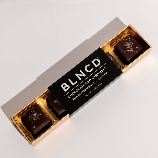 BLNCD Chocolate CBD Caramels 5ct