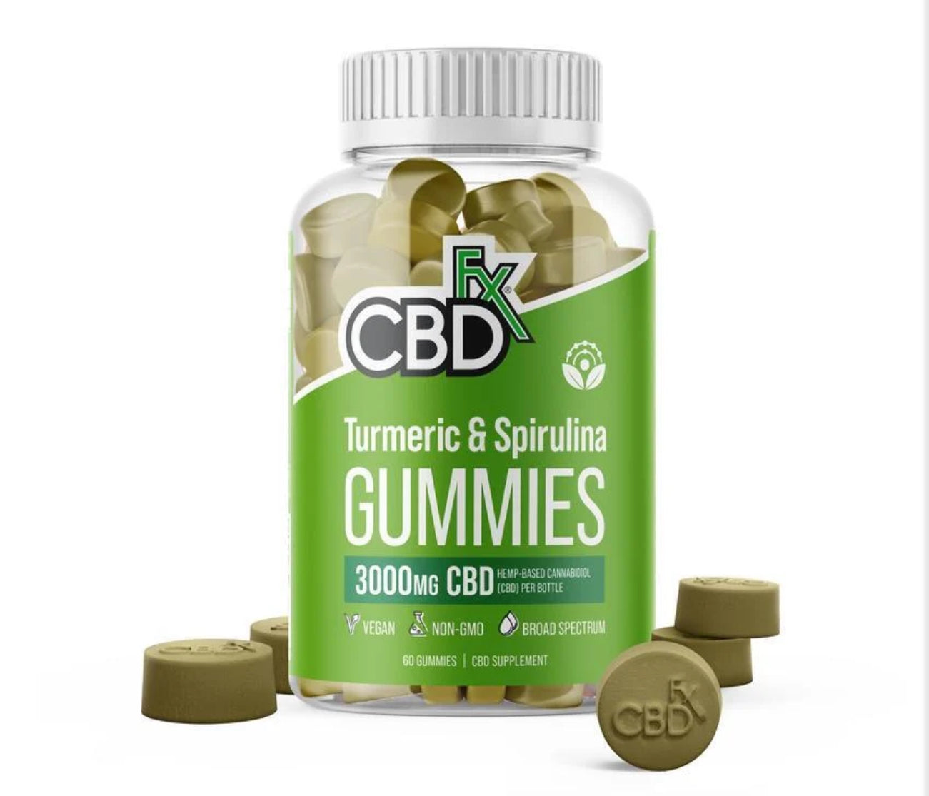 CBDFx Gummies 60ct Jar