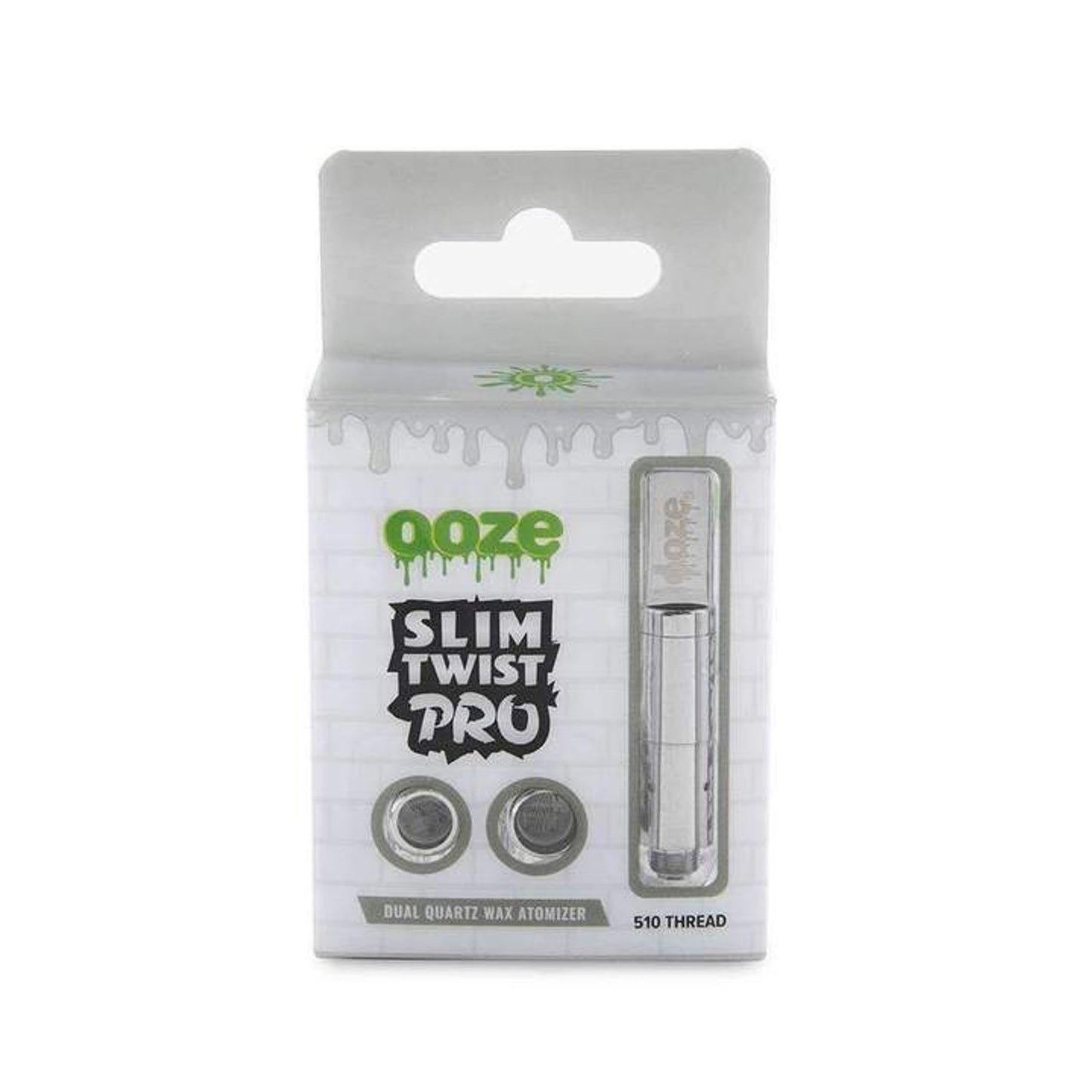Ooze – Slim Twist Pro Atomizer 3-Pack + Mouthpiece