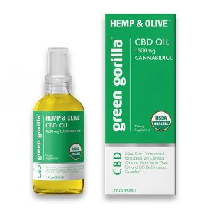 Green Gorilla Hemp & Olive Oil 1500mg